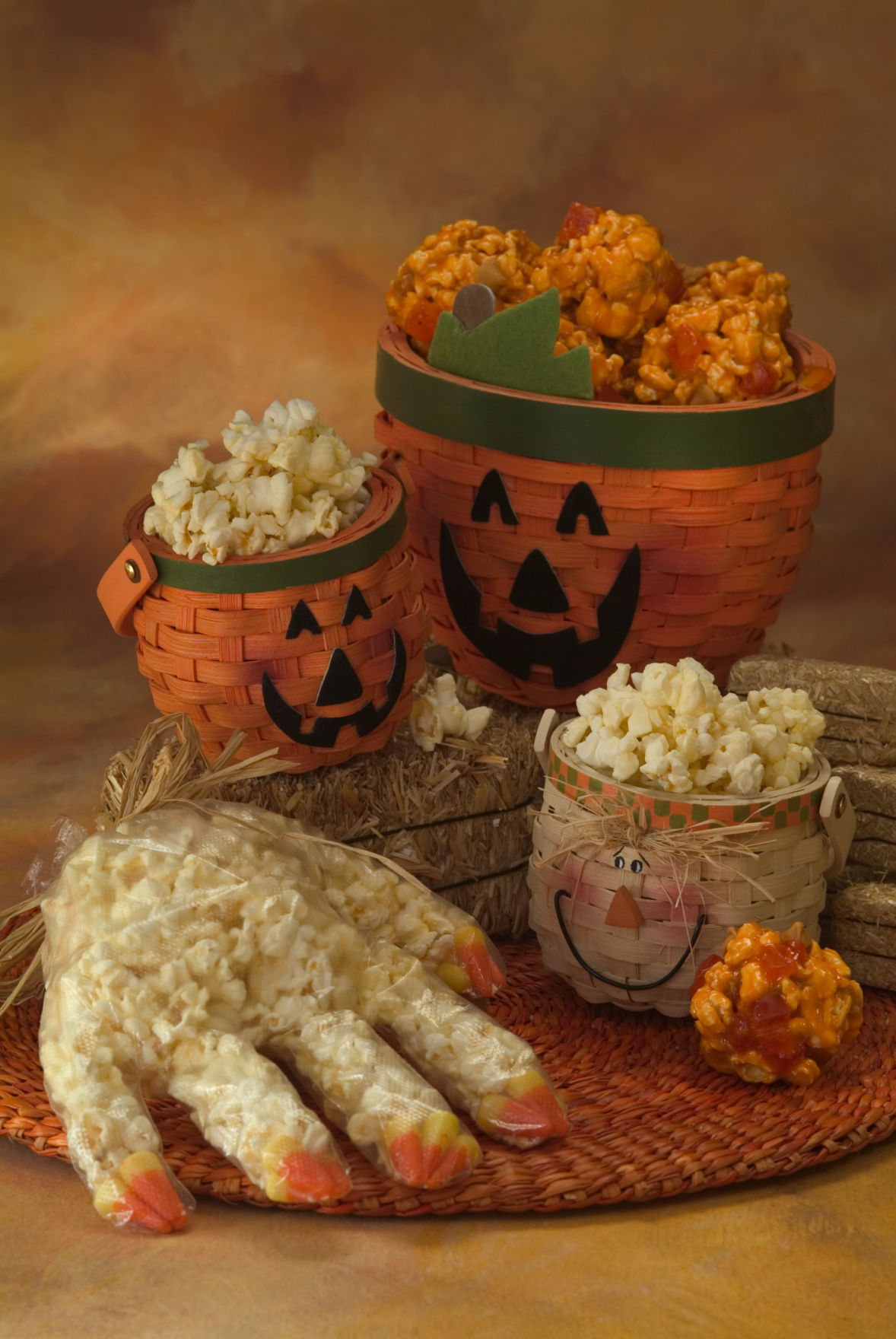 Haunted Popcorn Hands